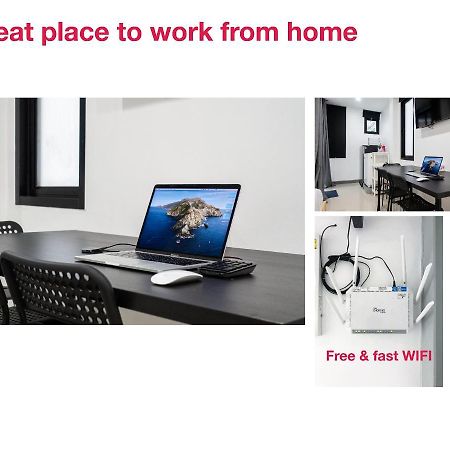 Ferienwohnung P2 Silom Large 2beds full kitchen WIFI 4-6pax Bangkok Exterior foto
