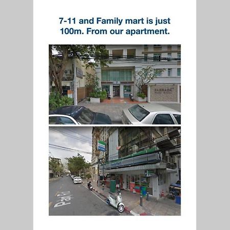 Ferienwohnung P2 Silom Large 2beds full kitchen WIFI 4-6pax Bangkok Exterior foto