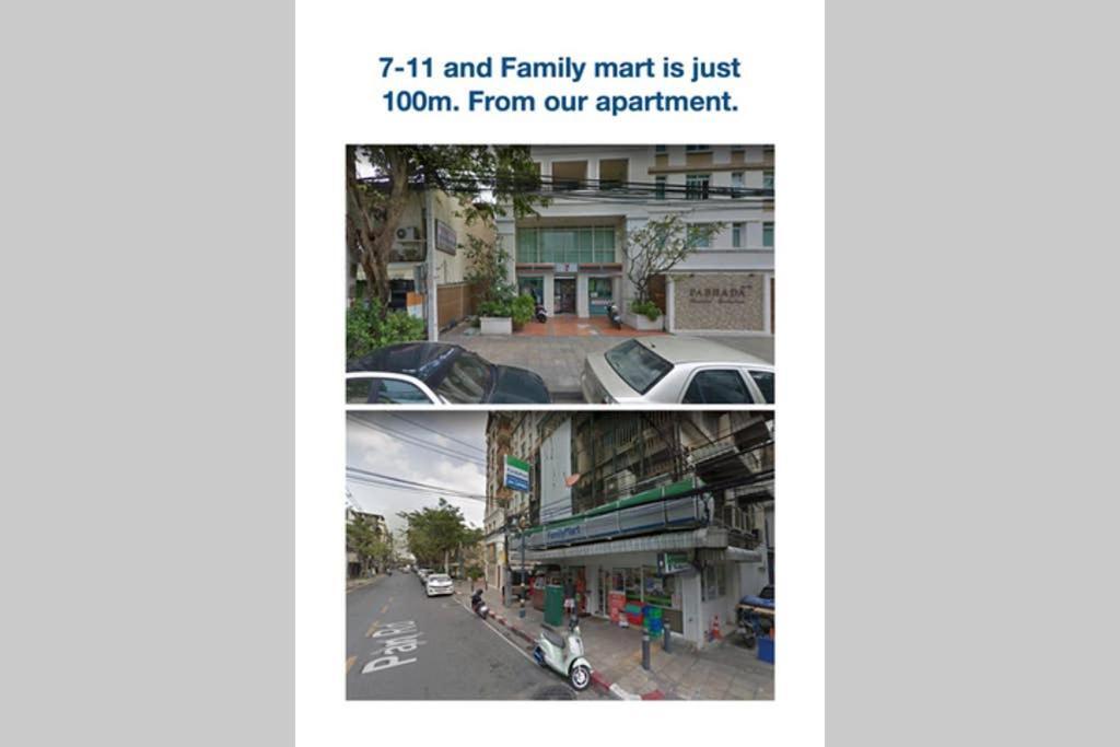 Ferienwohnung P2 Silom Large 2beds full kitchen WIFI 4-6pax Bangkok Exterior foto